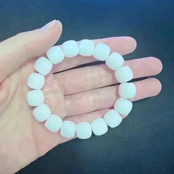 Natural Bodhi Seed  Bracelet - Serenity Bead Design - Picture 1 of 5